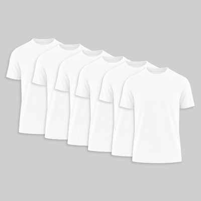 6 Pack - White