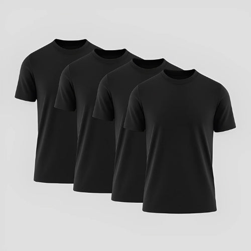 4 Pack - Black
