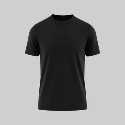 Crew neck tee - Black