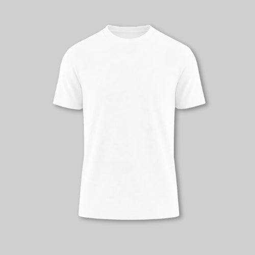 Crew neck tee - White
